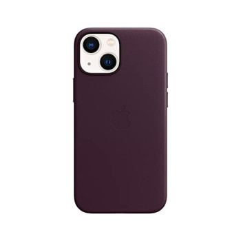 Apple Leather Case with MagSafe (for iPhone 13 mini) - Dark Cherry