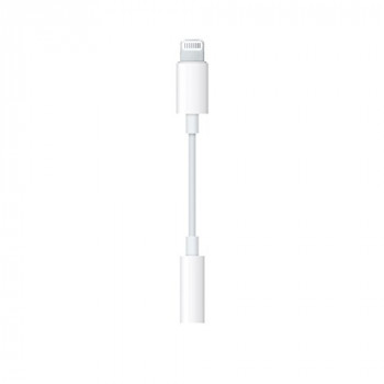 Apple Lightning to 3.5 mm Headphone Jack Adapter - Lightning to headphone jack adapter - mini jack (F) to Lightning (M) - for Apple iPad/iPhone/iPod (Lightning)
