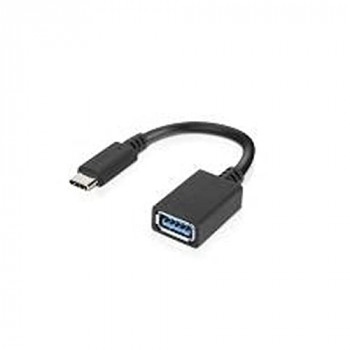 Lenovo USB-C to USB-A Adapter 4X90Q59481 , Black