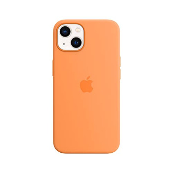 Apple Silicone Case with MagSafe (for iPhone 13) - Marigold