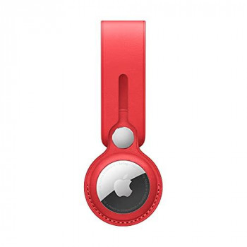Apple AirTag Leather Loop - (PRODUCT) RED