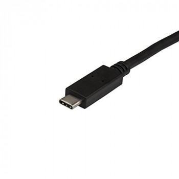 StarTech.com USB31AC50CM USB to USB C Cable - 1.6 ft / 0.5m - M/M - USB 3.1 (10Gbps) - USB-C to USB 3.0 - USB Type C to Type A Cable, Black