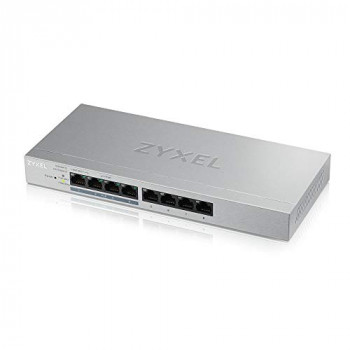 ZYXEL 8-Port Gigabit Web Managed PoE+ Switch with 60 Watt Budget [GS1200-8HPv2]