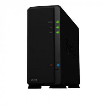 Synology DS118 1-Bay Diskless Network Storage Enclosure