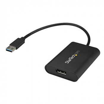 StarTech.com USB to DisplayPort Adapter, 4K 30 Hz, USB 3.0, USB Display Adapter, Dual Monitor Adapter, Multi Monitor Adapter