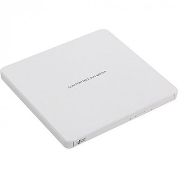 LG 150937  8x USB 2.0 Portable Slim DVD-RW - White