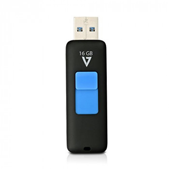 V7 - FUTUREPATH 16GB FLASH DRIVE USB 3.0 BLACK RETRACTABLE CONNECTOR RETAIL