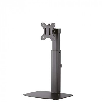 Newstar FPMA-D865BLACK Stylish Tilt/Turn/Rotate Desk Stand for 10-32" Monitor Screen, Height Adjustable - Black