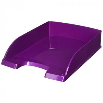 Leitz A4 Letter Tray, Purple, WOW Range, 52263062