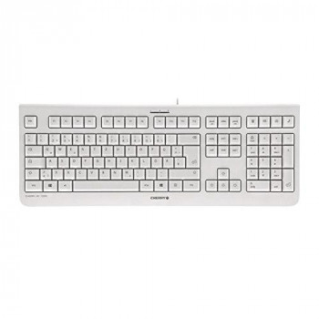 Cherry KC 1000 - keyboards (Wired, USB, Grey, USB, 0 - 50 °C, -20 - 65 °C)