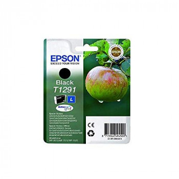Epson Ink Cart T129 Retail Pack, Black, Genuine