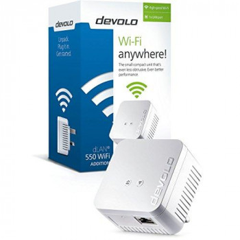 Devolo dLAN Powerline 550 Wi-Fi Add-On Adapter