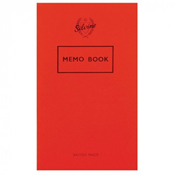 Silvine Memo Notebook 159x95mm Feint - Pack of 24 042F