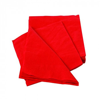Maxima Napkins 2-Ply VSMAX33/2R, 330 x 330 mm - Red, Pack of 100