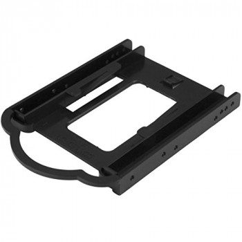 StarTech 2.5 inch SSD/HDD Mounting Bracket for 3.5 inch Drive Bay - Tool-less Installation