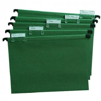 Cathedral Suspension files A4 20pk - Green