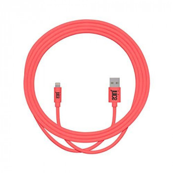 Juice XL Apple Lightning Charge and Sync Cable, Coral