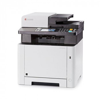 KYOCERA ECOSYS M5526cdn Colour Laser Multifunction Printer A4 (4-in-1 duplex Print, Copy, Scan, Fax) 1200x1200 dpi, Apple AirPrint, Google Cloud Print, Mopria, 4.3" touch panel, 50-sheet Dual Scan ADF (automatic document feeder)