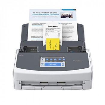 ScanSnap iX1600 White Document Scanner – Desktop, A4, Double Sided with WiFi, Touchscreen, USB 3.2, ADF