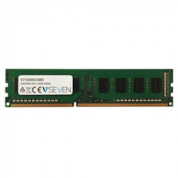 V7 V7106002GBD Desktop DDR3 DIMM Memory Module 2GB (1333MHZ, CL9, PC3-10600, 240 polig, 1.5 Volt)