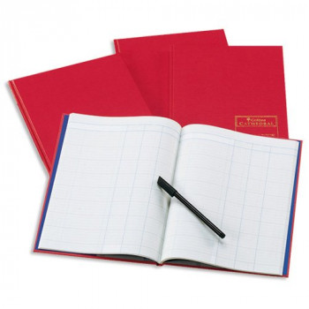 Collins Debden Ltd 060734 69 Series Cathedral A4 Analysis Book, 20 Cash Columns, 96 Pages