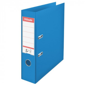 Esselte 624067 A4 75mm PVC Lever Arch File - Blue (Pack of 10)