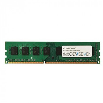 V7 V7106004GBD Desktop DDR3 DIMM Memory Module 4GB (1333MHZ, CL9, PC3-10600, 240 polig, 1.5 Volt)