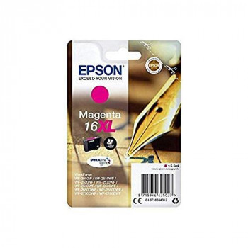 Epson C13T16334012 Inkjet Cartridge Return Receipt 16 X-Large Series, Magenta, Genuine