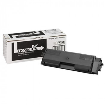 Kyocera TK-580K Toner Cartridge - Black