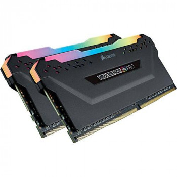 Corsair Vengeance RGB Pro 16GB Memory Kit (2 x 8GB) DDR4 3200MHz (PC4-25600) CL16 XMP 2.0 Black