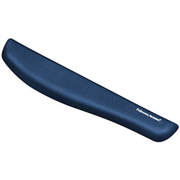 Fellowes 9287402 PlushTouch Keyboard Wrist Support with Microban - Blue