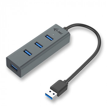 ITEC U3HUBMETAL403 USB 3.0 Metal 4 port hub - (Components > Add On Cards & Controllers)