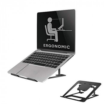 Newstar Notebook Desk Stand (NSLS085BLACK) ergonomic