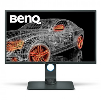 BenQ PD3200Q 32 inch 2K Designer Monitor (2560x1440, 2K QHD, 100% Rec 709, sRGB, CAD/CAM, Animation, Darkroom Mode, KVM, Hotkey Puck, DualView, Low Blue Light, Flicker-Free)