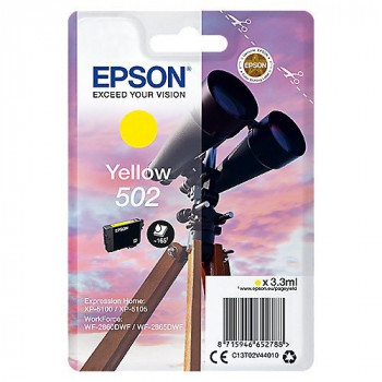 EPSON C13T02V44010 Standard Inkjet Cartridge - Yellow
