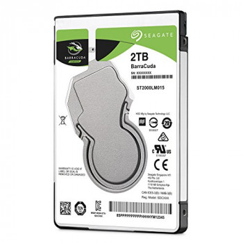 Seagate BarraCuda 2 TB 2.5 inch Internal Hard Drive (7 mm Form Factor, 128 MB Cache SATA 6 GB/s up to 140 MB/s)
