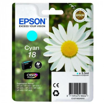 Epson XP30/102/202/302/405, Standard Ink Cartridge, Cyan, Genuine
