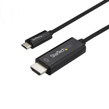 StarTech.com 1m / 3 ft USB C to HDMI Cable - USB 3.1 Type C to HDMI - Computer Monitor Cable - 4K at 60Hz - Black