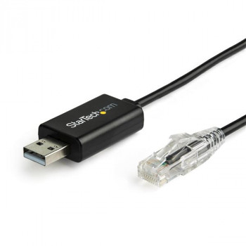 StarTech.com 6 ft. / 1.8 m Cisco USB Console Cable - USB to RJ45 Rollover Cable - 460Kbps -Windows , Mac and Linux Compatible