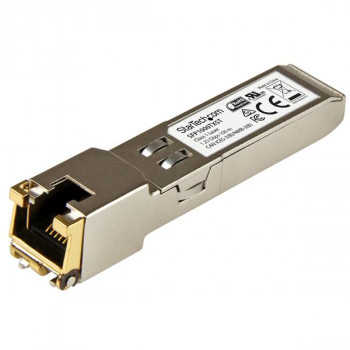 StarTech.com 1000BASE-TX MSA Compliant SFP Module - RJ45 Connector - Copper SFP Transceiver - Lifetime Warranty - 1 Gbps