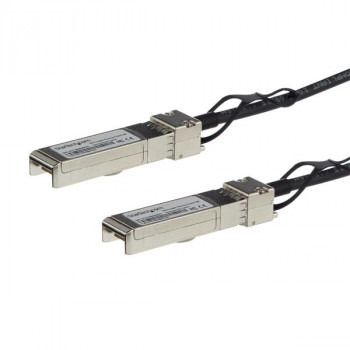 StarTech.com MSA Compliant SFP+ Direct-Attach Twinax Cable - 0.5 m (1.6 ft) - Passive DAC Copper Cable - Mini-GBIC Cable